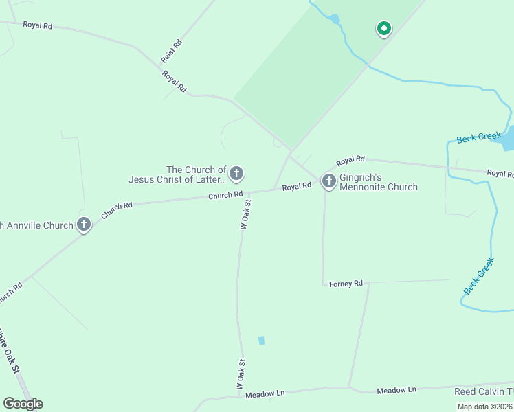map of restaurants, bars, coffee shops, grocery stores, and more near 490 Royal Road in Lebanon