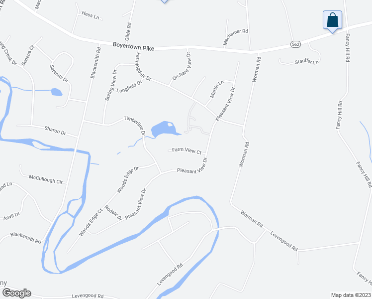 map of restaurants, bars, coffee shops, grocery stores, and more near 108 Farm View Court in Douglassville