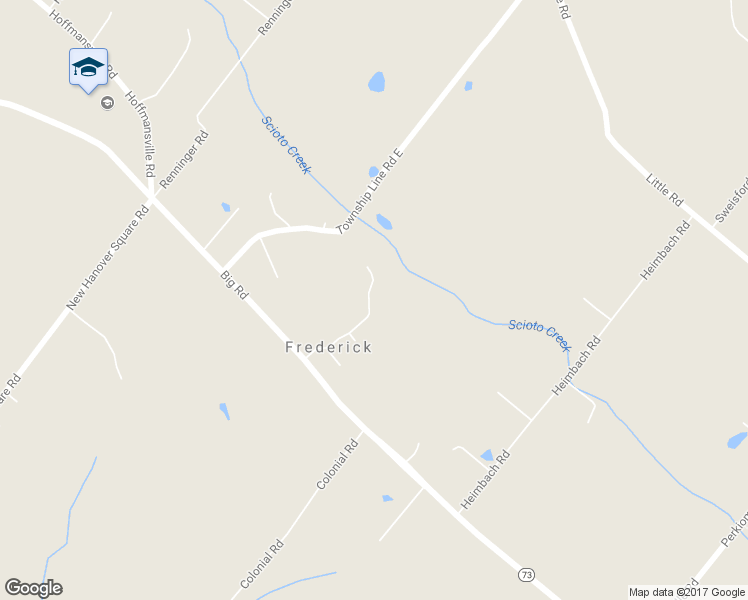 map of restaurants, bars, coffee shops, grocery stores, and more near 152 Ivy Lane in Zieglerville