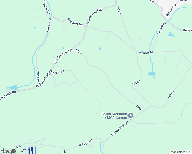 map of restaurants, bars, coffee shops, grocery stores, and more near 112 Grandview Road in Wernersville