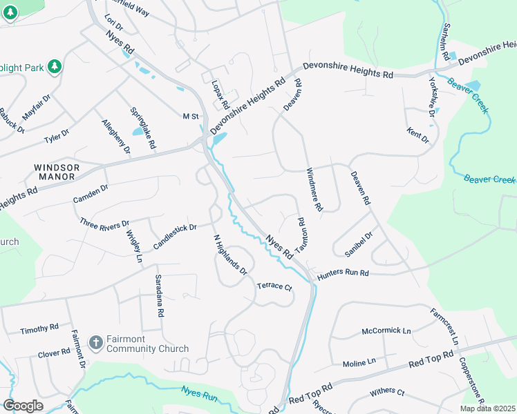 map of restaurants, bars, coffee shops, grocery stores, and more near 811 White Haven Road in Harrisburg