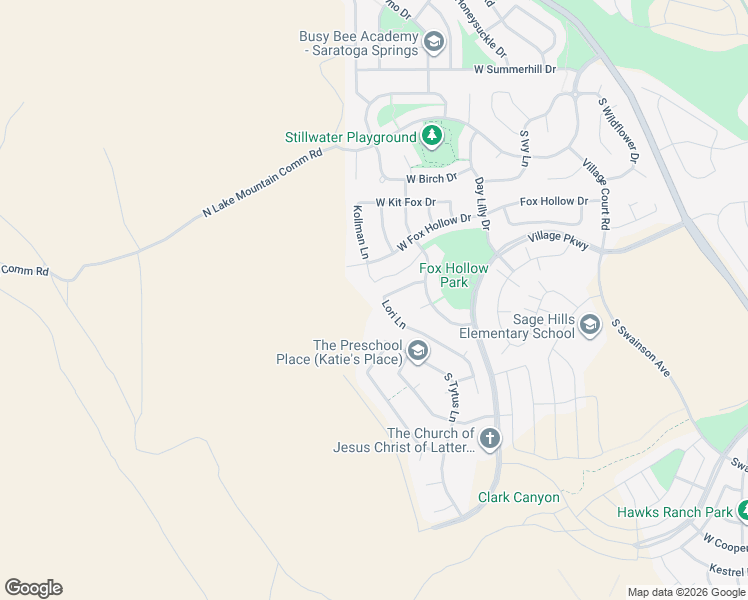 map of restaurants, bars, coffee shops, grocery stores, and more near 2991 South Lori Lane in Saratoga Springs