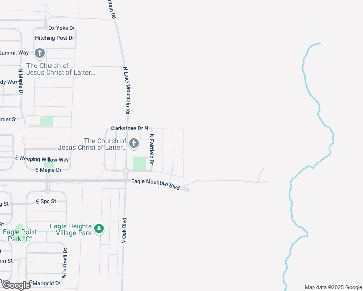 map of restaurants, bars, coffee shops, grocery stores, and more near 4171 Ophir Drive in Eagle Mountain