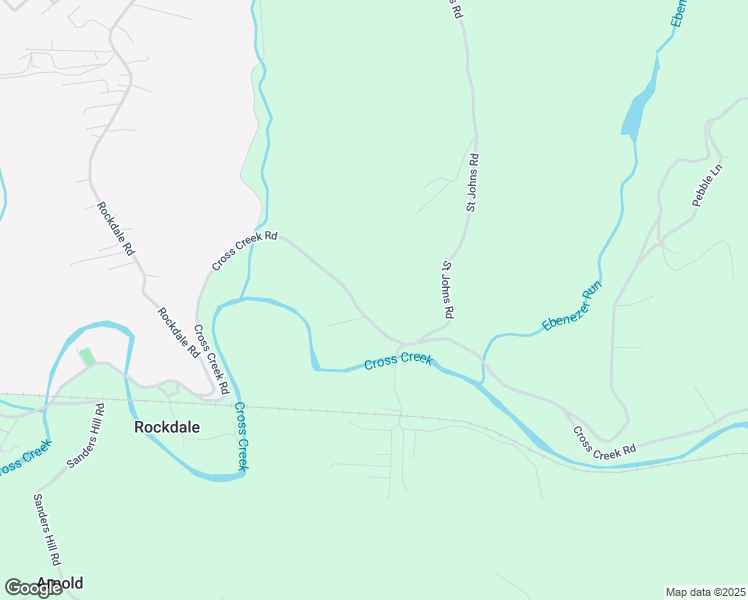 map of restaurants, bars, coffee shops, grocery stores, and more near 142 Cross Creek Road in Colliers