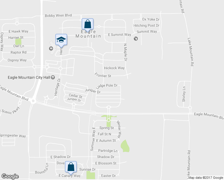 map of restaurants, bars, coffee shops, grocery stores, and more near 2113 Juniper Drive in Lehi