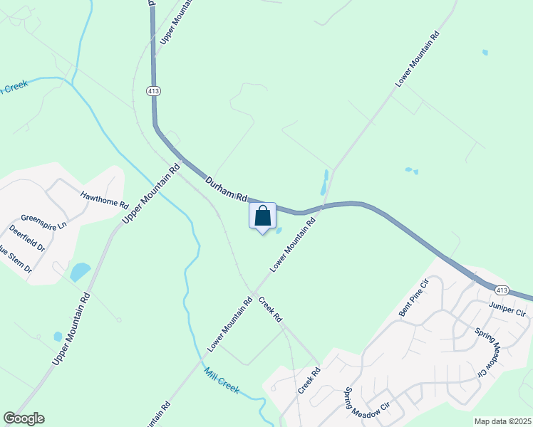 map of restaurants, bars, coffee shops, grocery stores, and more near 1870 Durham Road in New Hope