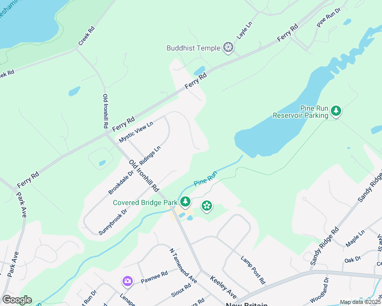map of restaurants, bars, coffee shops, grocery stores, and more near 54 Mystic View Lane in Doylestown