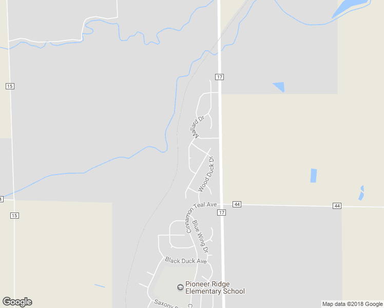 map of restaurants, bars, coffee shops, grocery stores, and more near 1733 Canvasback Drive in Johnstown