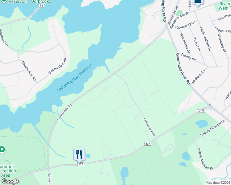 map of restaurants, bars, coffee shops, grocery stores, and more near 92 Galloping Hill Road in Monmouth County