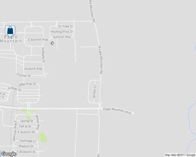 map of restaurants, bars, coffee shops, grocery stores, and more near 2681 North Clarkstone Drive in Eagle Mountain