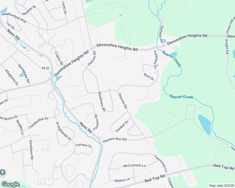 map of restaurants, bars, coffee shops, grocery stores, and more near 343 Yorkshire Drive in Harrisburg