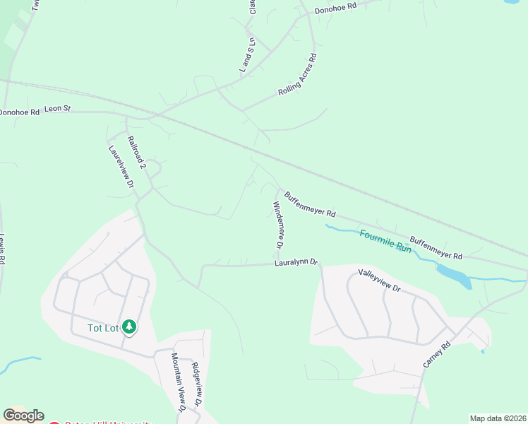 map of restaurants, bars, coffee shops, grocery stores, and more near 1207 Windemere Drive in Latrobe