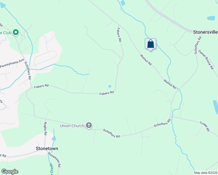 map of restaurants, bars, coffee shops, grocery stores, and more near 800 Fabers Road in Reading