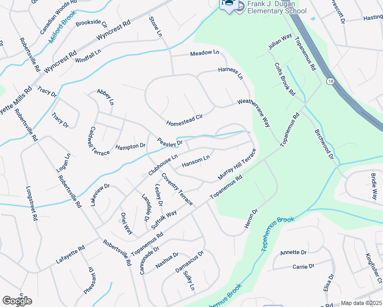 map of restaurants, bars, coffee shops, grocery stores, and more near 64 Clubhouse Lane in Marlboro