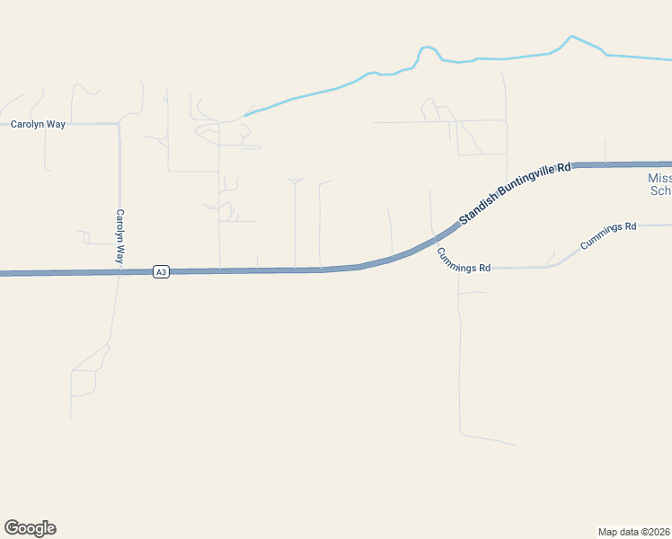 map of restaurants, bars, coffee shops, grocery stores, and more near Standish Buntingville Road in Janesville