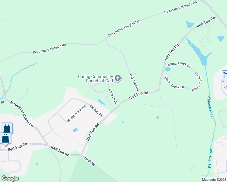 map of restaurants, bars, coffee shops, grocery stores, and more near 11 Long Ln Dr in Hummelstown