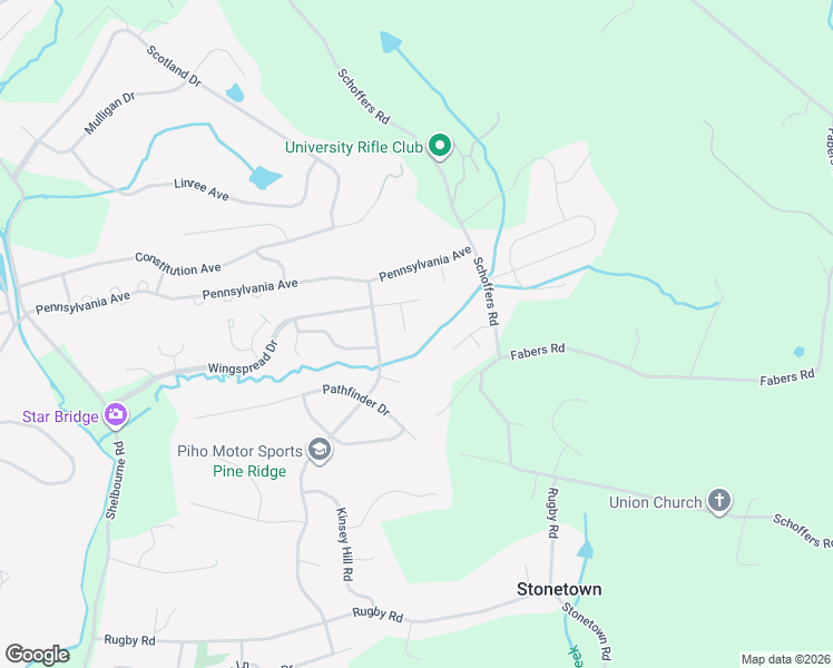 map of restaurants, bars, coffee shops, grocery stores, and more near 16 Hideaway Court in Reading
