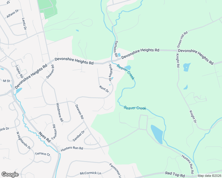 map of restaurants, bars, coffee shops, grocery stores, and more near 316 Yorkshire Drive in Harrisburg