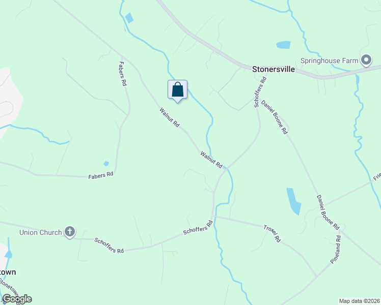 map of restaurants, bars, coffee shops, grocery stores, and more near 620 Walnut Road in Birdsboro