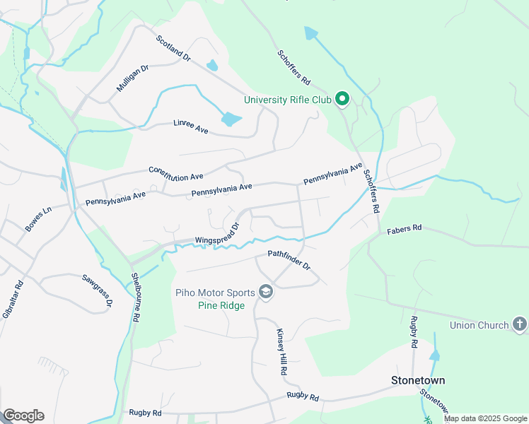 map of restaurants, bars, coffee shops, grocery stores, and more near 156 Waterford Lane in Reading