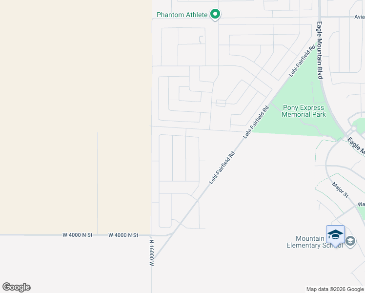 map of restaurants, bars, coffee shops, grocery stores, and more near 4405 North Dwarven Drive in Cedar Fort
