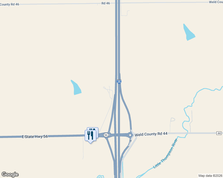 map of restaurants, bars, coffee shops, grocery stores, and more near 3761 Highway 56 in Berthoud