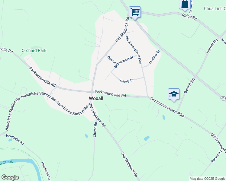 map of restaurants, bars, coffee shops, grocery stores, and more near 1936 Perkiomenville Road in Harleysville