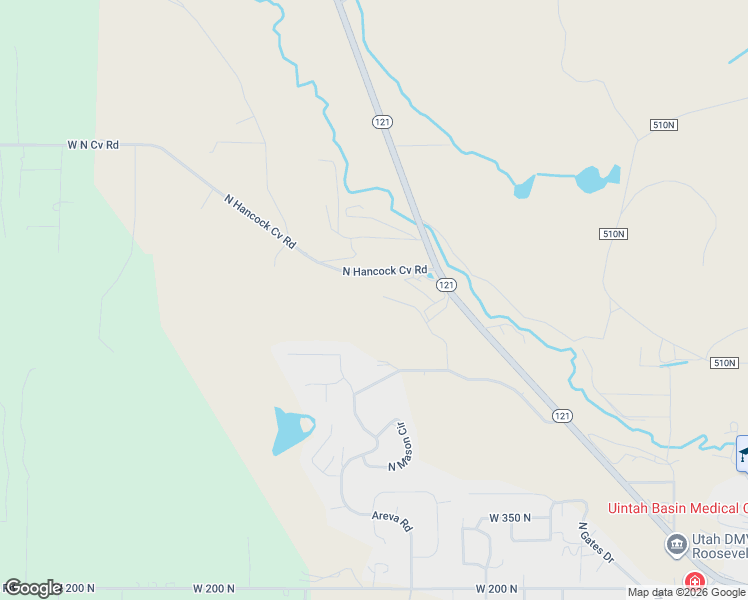 map of restaurants, bars, coffee shops, grocery stores, and more near 885 Canyon View Drive in Roosevelt