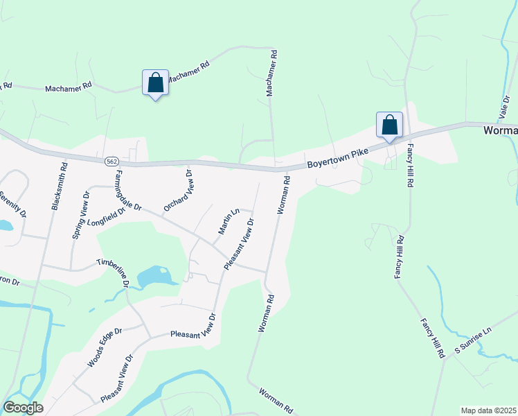 map of restaurants, bars, coffee shops, grocery stores, and more near 600 Pleasant View Drive in Douglassville
