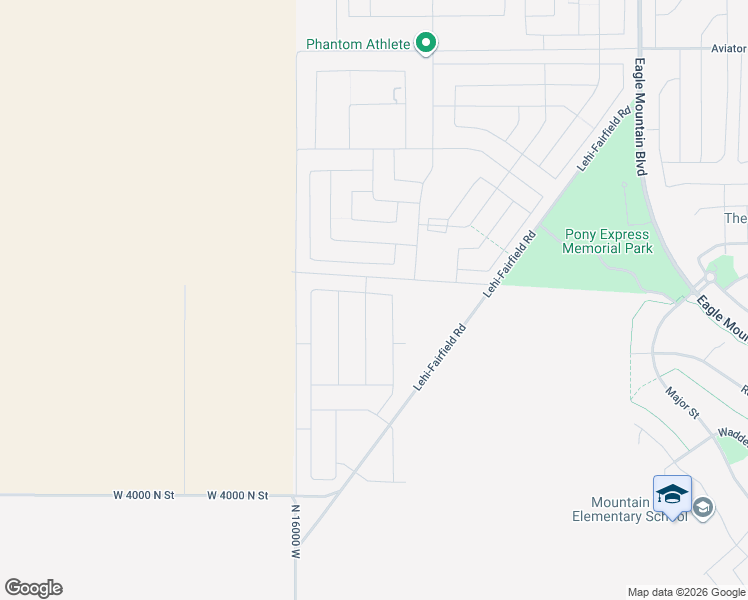 map of restaurants, bars, coffee shops, grocery stores, and more near 4438 North Dwarven Drive in Cedar Fort