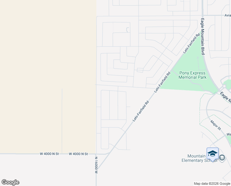 map of restaurants, bars, coffee shops, grocery stores, and more near 4439 North Dwarven Drive in Cedar Fort