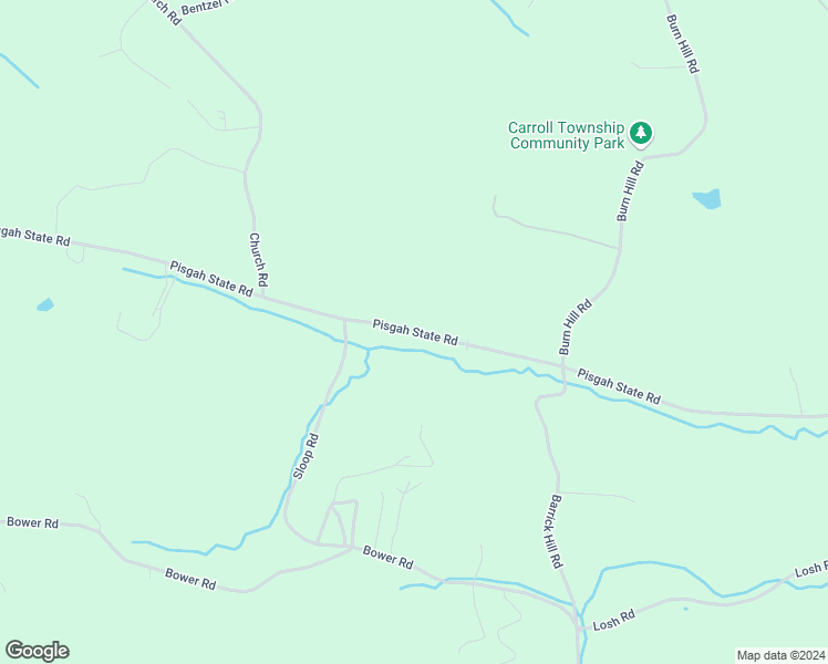 map of restaurants, bars, coffee shops, grocery stores, and more near 798 Pisgah State Road in Shermans Dale