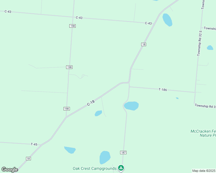 map of restaurants, bars, coffee shops, grocery stores, and more near 4276 C-18 in Bellefontaine