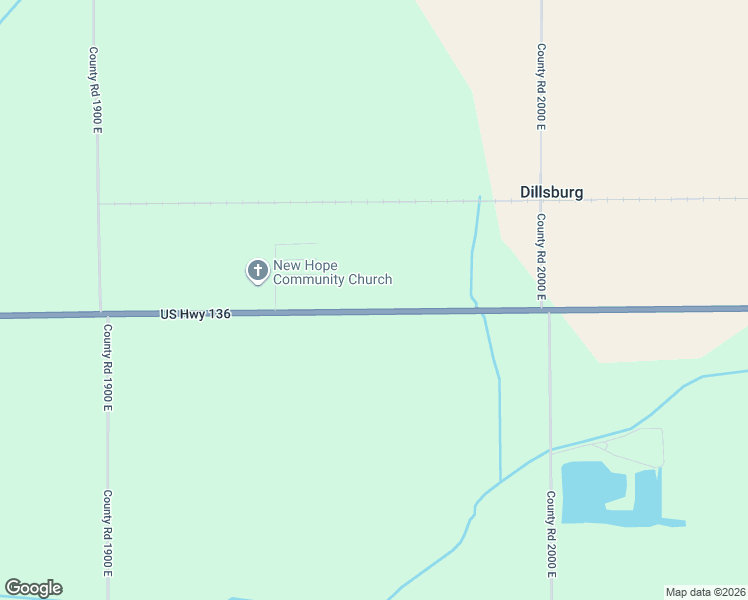 map of restaurants, bars, coffee shops, grocery stores, and more near 1964 County Road 3000 North in Rantoul
