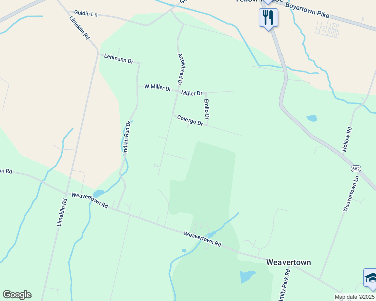 map of restaurants, bars, coffee shops, grocery stores, and more near 6 Yellow House Drive in Douglassville