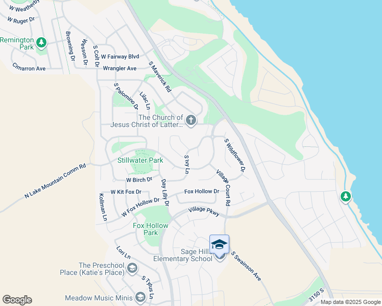 map of restaurants, bars, coffee shops, grocery stores, and more near 2682 South Ivy Lane in Saratoga Springs