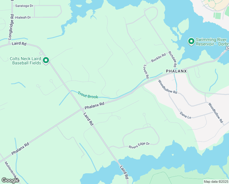 map of restaurants, bars, coffee shops, grocery stores, and more near 243 Phalanx Road in Colts Neck