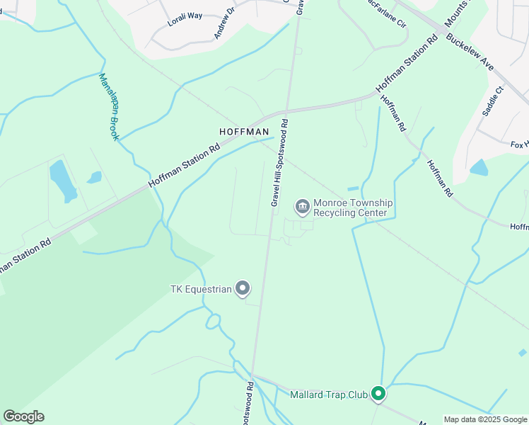 map of restaurants, bars, coffee shops, grocery stores, and more near 6 Adam Court in Monroe Township