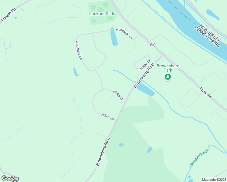 map of restaurants, bars, coffee shops, grocery stores, and more near 28 Hibbs Lane in New Hope