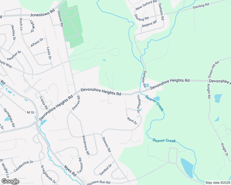 map of restaurants, bars, coffee shops, grocery stores, and more near 6560 Devonshire Heights Road in Harrisburg