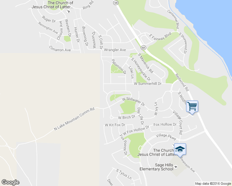 map of restaurants, bars, coffee shops, grocery stores, and more near 303 West Shadow Ridge Drive in Saratoga Springs