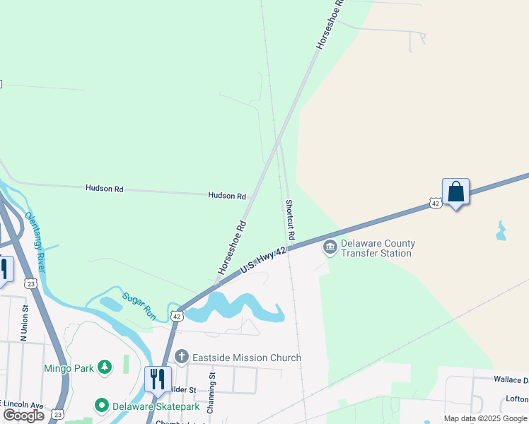 1218 Horseshoe Road, Delaware OH Walk Score