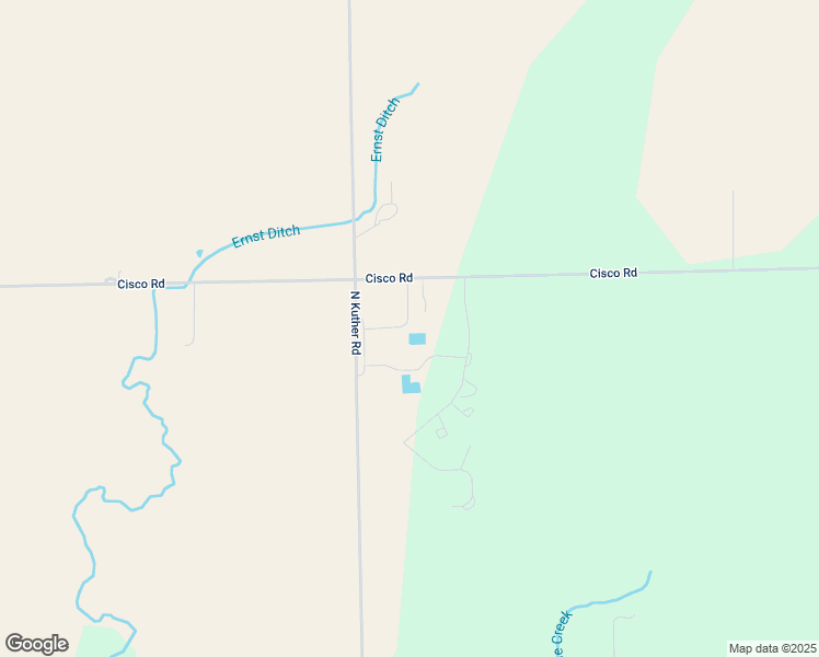 map of restaurants, bars, coffee shops, grocery stores, and more near 3003 Cisco Road in Sidney