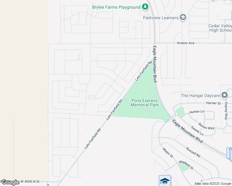 map of restaurants, bars, coffee shops, grocery stores, and more near in Eagle Mountain