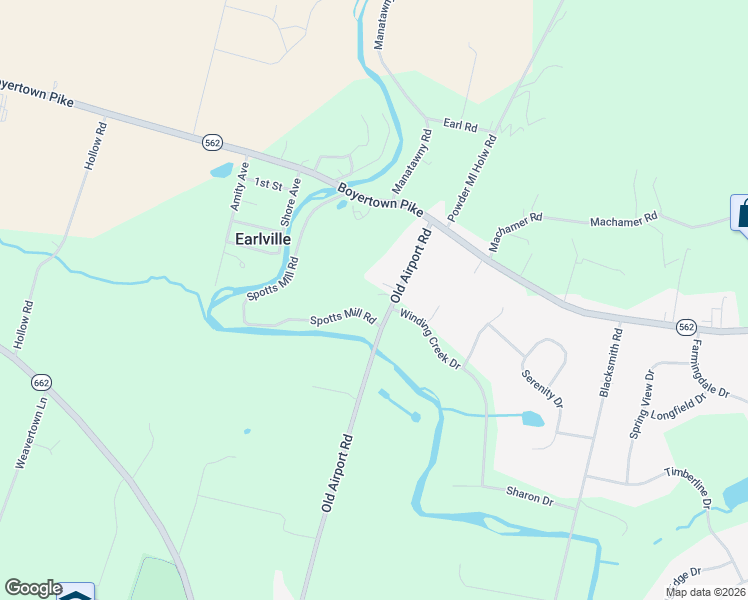 map of restaurants, bars, coffee shops, grocery stores, and more near 1416 Old Airport Road in Douglassville