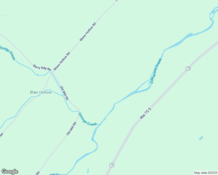 map of restaurants, bars, coffee shops, grocery stores, and more near 3704 Pennsylvania 75 in East Waterford