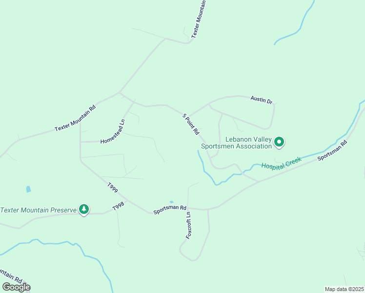 map of restaurants, bars, coffee shops, grocery stores, and more near 100 5 Point Road in Robesonia