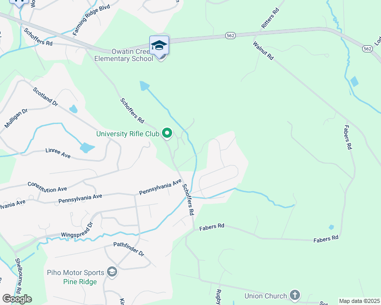 map of restaurants, bars, coffee shops, grocery stores, and more near 17 Ladderback Lane in Reading