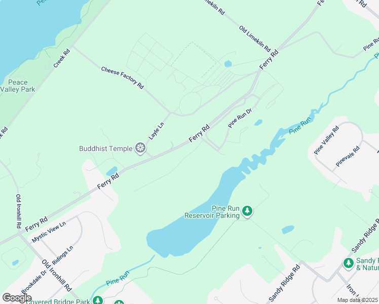 map of restaurants, bars, coffee shops, grocery stores, and more near 622 Covered Bridge Lane in Doylestown