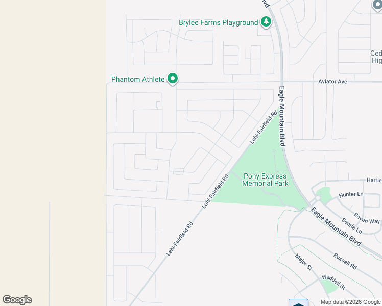 map of restaurants, bars, coffee shops, grocery stores, and more near 4683 Ibapah Street in Eagle Mountain